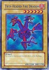 Yu-Gi-Oh! - Twin-Headed Fire Dragon (PSV-042) - Pharaohs Servant - Unlimited Edition - Common
