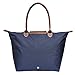 BEKILOLE Women's Stylish Waterproof Tote Bag Nylon Travel Shoulder Beach Bags-Blue Color - Medium Size