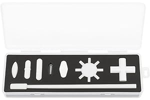 BILICAM Magnetic Stir Bar Set 8PCS – PTFE Stirring Rod & Magnetic Stirrer Bars for Lab Mixer, Mycology, Beaker, Hot Plate, Stir Plate, Stirrer Set with Retriever Stick