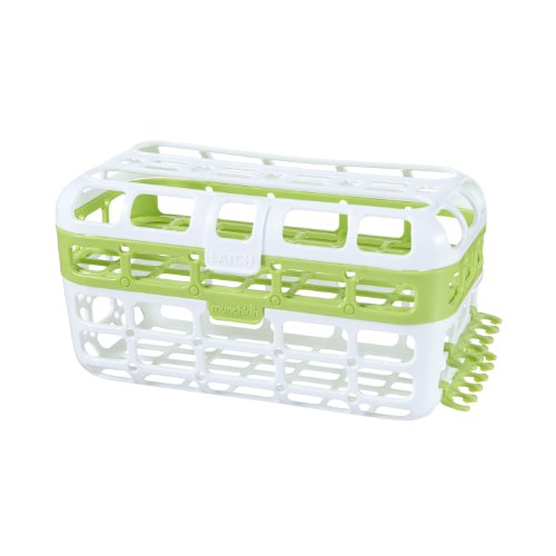 Munchkin High Capacity Dishwasher Basket, Colors May Vary