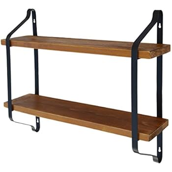 Amazon.com: Easeurlife Rustic Floating Wall Shelf 24 Inch ...