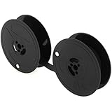 SMCO Typewriter Ribbon Twin Spool Black For Olympia Splendid 33 66 99 Traveller