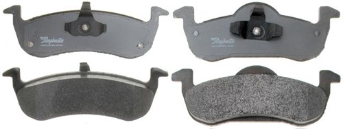 Raybestos Element3 Replacement Metallic Rear Disc Brake Pads Set for Select Ford Expedition, Lincoln MKT/Navigator Model Years (PGD1279M)