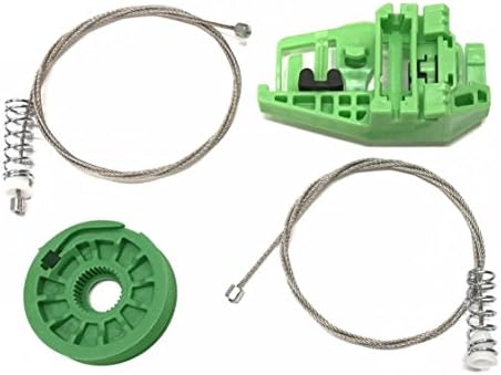 LadaAuto WR08 Rear Right Passenger Side Door Window Regulator Repair Kit For BMW 3 Series E90 E91 325i 325xi 330i 330xi 51.35-7 140 590 , 7140590