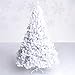 Goplus 6ft White Christmas Tree with Solid Metal Legs Perfect for Holiday Indoor and Outdoor Decoration