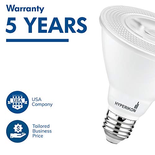 Hyperikon PAR30 Short Neck LED Bulb, Dimmable, 10W (65W Equivalent