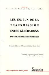 Les  enjeux de la transmission entre générations