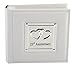 25th Anniversary Photo Album with Silver Plated Plaque By Haysom Interiors