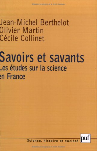 Savoirs et savants