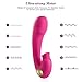Utimi Clitoral Vibrator Silicone Clitoris Stimulator Rechargeable Dildo Vibrator G Spot Massager with 10 Modes Adult Sex Toys for Women and Couple