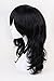 Ani·Lnc Cosplay Party Wigs Anime Long Black Cosplay Wig with free Cap