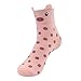 Hippih Girls Kids Animal Cotton Ankle Socks Toddler Crew Socks 5 Pack