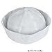 4E's Novelty White Sailor Hats [12 Pack] Fits Adults - For Summer Beach Sea Party Accessory, Cruise Ship, Yacht Boat Party, Sailor Costume Hat, Gob Hat - Nautical Party Decorations