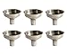 Stainless Steel Mini Funnel for Essential Oil Bottles/Flasks - Pack of 6