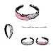 6Pack Reversible Sequin Headbands Color Changing Flip Sequin Headbands Bling Glitter Sparkly Fashion Headband Magic Alice Hair Band Hair Accessories for Girls Teens Kids Children Women