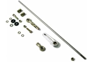 PIRATE MFG Universal Adjustable Column Shift Linkage Kit - 350, 400, 700R4 GM Auto Trans