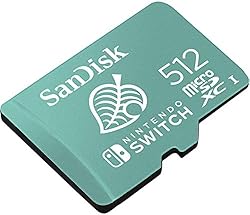 SanDisk MicroSD Card 512GB Nintendo Switch Memory
