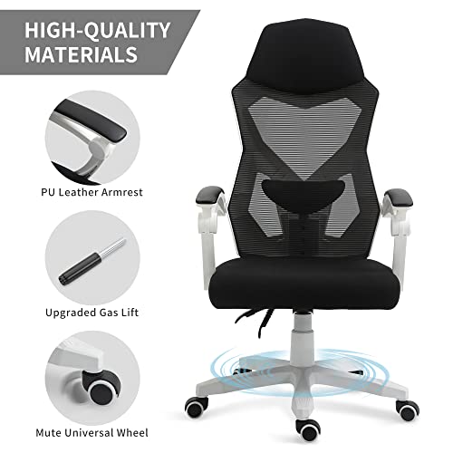 HOMEFUN Ergonomic Office Chair, High Back Executive Desk Chair Height Adjustable Mesh Computer