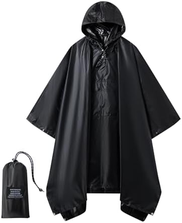 Amazon.com: ZENO Disposable Rain Ponchos for Adults - Clear