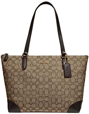 coach beige tote