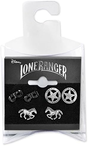 The Lone Ranger Earrings (set Of 3) by The Lone Ranger