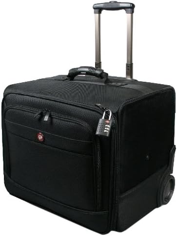 Port Design XL Bristol Portable Travel Business Laptop Trolley Bag for Auditor Binders/Windows/Apple/iPad & Samsung Tablets