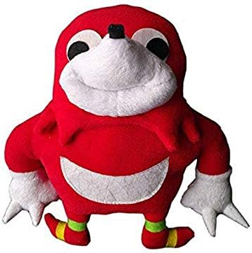 Ugandan Knuckles Plush Stuffed Toy 
