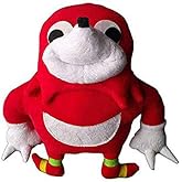 SYUSAMA Do You Know The Way Ugandan Knuckles Plush Stuffed 10 inch