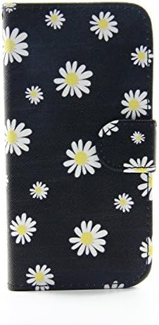 iPhone 6S Case, Phonecase Home iPhone 6 Wallet Case [CARD SLOT] [Wallet S] [FLIP] [STAND] Premium Synthetic Leather Folio Cover with Strap for Apple 4.7" iPhone 6S / iPhone 6 - Little Sunflower