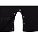 ZOEREA 1pc Baby Boys Tuxedo Gentleman Onesie Romper Jumpsuit Wedding Suit 3-18M , Black , Label 80 / 6-9 Months
