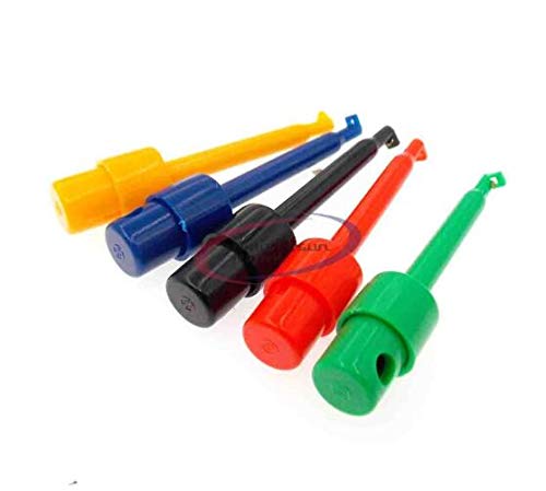 10pcs Large Size Round Single Hook Clip Test Probe