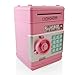Safe Coin Bank for Kids - Authentic ATM Money Saver Keeps Cash, Toys, and Jewelry Inside Safe Inside - Auto Insert Bills and Electronic Password - Cool Piggy Bank Makes A Great Birthday Gift