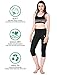 ZINGBIRD Power Flex Women Capris Leggings High Waist Yoga Pants with Pocket