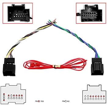 Amazon.com: Car Stereo Radio Wiring Harness for 2006-2007 ... 2003 saturn ion 1 stock radio wiring harness 
