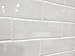 3x9 Vanilla Bean White Crackled Porcelain Tile Wall Backsplash