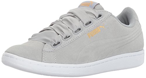 PUMA Women's Vikky Ribbon, Quarry-Quarry, 8 M US