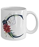 Initial quotcquot letter monogram white mug coffee