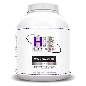Health Hack wei-proteïne-isolaat, 90% eiwitgehalte, 2,5 kg, chocolade