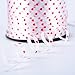 Coobey 300 Yards Curling Ribbon Heart Balloon Ribbons Roll Crimps Ribbon for Valentine's Day Party Festival, Balloon Gift Wrapping, Art Craft, 5mm (White)