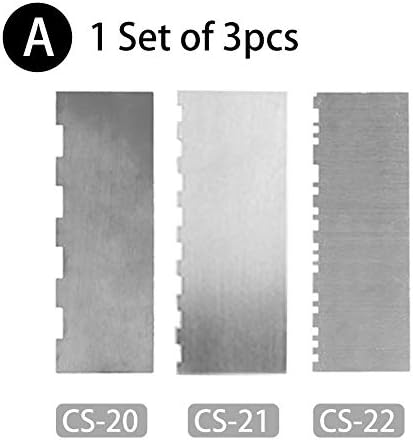 3PCS Cake Scraper Stainless Steel, Cake Smoother Scraper Buttercream Icing Polisher Stainless Steel Decorating Edge DIY Tool Mousse Cream, 9 Inch