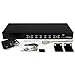 StarTech.com 8 Port VGA KVM Switch - 1U Rack Mount - USB PS/2 KVM Switch with OSD - 1920 x 1440, TAA @60hz - KVM Video Switch (SV831DUSB)