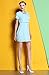 New Tedbaker UK Foppar Embellished Dress Pale Green S