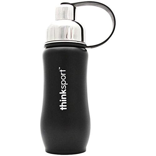 Thinksport Stainless Steel Sports Bottle, Silver (17 ounce) - Thumbnail 6