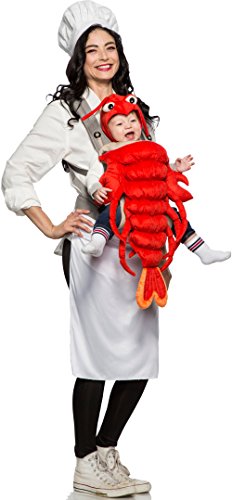 The Little Mermaid Character Costumes - Master Chef & Maine Lobster Costume -