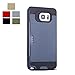 Galaxy Note 5 Case, AnoKe [Credit Card Slots Holder][Not Wallet] Hard Silicone Rubber Hybrid Armor Shockproof Protective Holster Cover Case For Samsung Galaxy Note 5 - KLS Metal Slate