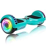 SISIGAD Hoverboard for Kids Ages 6-12, with