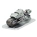 Fascinations Metal Earth 3D Metal Model Kits Star Wars Rise of Skywalker Set of 5 - D-O - First Order Treadspeeder - Sith Tie Fighter - Resistance A-Wing Fighter - Zorii's Y-Wing Fighter