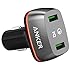 Anker Quick Charge 2.0 36W Dual USB Car Charger, PowerDrive+ 2 for Galaxy S7/S6/Edge/Plus, Note 5/4 and PowerIQ for iPhone Xs/XS Max/XR/X/8/7/6/Plus, iPad Pro/Air 2 /Mini, LG, Nexus, HTC and More
