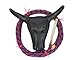 Kids Roping Practice Steer Head Dummy Lariat Set Hay Spikes Colored Rope