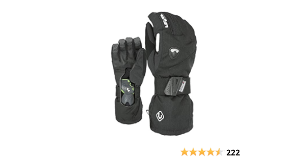 snowboard mittens with wrist guards